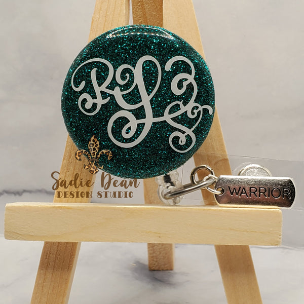 Personalized Badge Reel- Round