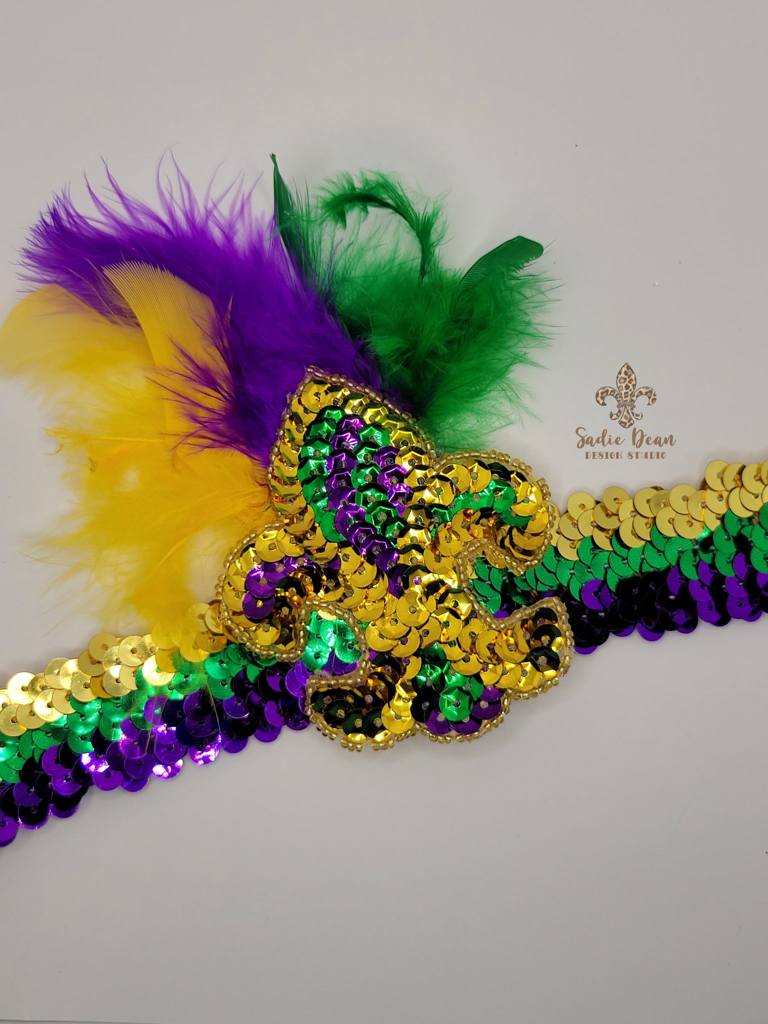 Mardi Gras Headband